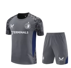 Feyenoord Rotterdam Tuta Maglia da Allenamento Bambino 2025/26 - Shorts Grigio Feyenoord Rotterdam Tuta Maglia da Allenamento Bambino 2025/26 - Shorts Grigio