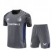 Feyenoord Rotterdam Tuta Maglia da Allenamento Bambino 2025/26 - Shorts Grigio