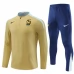 Francia Tute Felpe da Allenamento 2024/25 - 1-4 Zip Gold