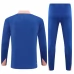 Francia Tute Felpe da Allenamento 2025/26 - 1-4 Zip Blu