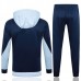Francia Tute Giacca da Allenamento 2024/25 - Cappuccio Light Blu