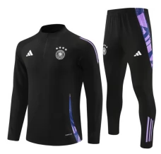 Germania Tute Felpe da Allenamento Bambino 2024/25 - 1-4 Zip Nero
