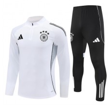 Germania Tute Felpe da Allenamento Bambino 2025/26 - 1-4 Zip Bianco