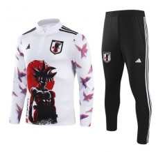 Giappone Tute Felpe da Allenamento Bambino 2024/25 - 1-4 Zip Dragon Ball Bianco