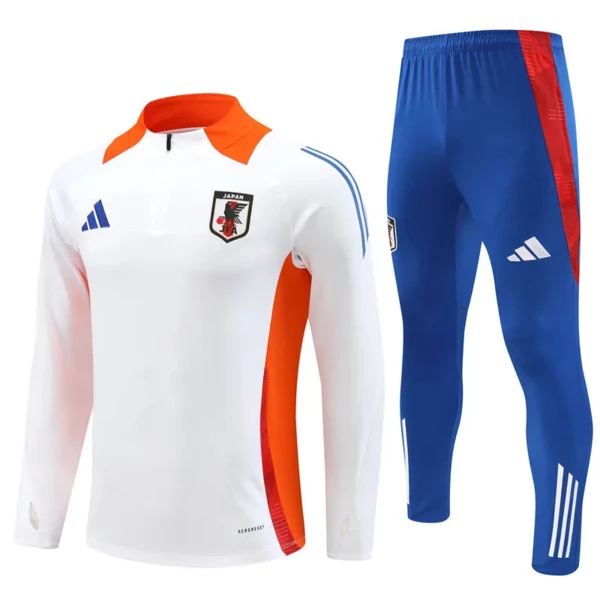 Giappone Tute Giacca da Allenamento 2024/25 - Bianco Giappone Tute Giacca da Allenamento 2024/25 - Bianco