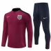 Inghilterra Tute Felpe da Allenamento 2024/25 - 1-4 Zip Rosso