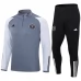 Inter Miami CF Tute Felpe da Allenamento 2023/24 - 1-4 Zip Grigio
