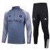 Inter Miami CF Tute Felpe da Allenamento 2023/24 - 1-4 Zip Grigio