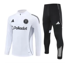 Inter Miami CF Tute Felpe da Allenamento Bambino 2025/26 - 1-4 Zip Bianco Inter Miami CF Tute Felpe da Allenamento Bambino 2025/26 - 1-4 Zip Bianco
