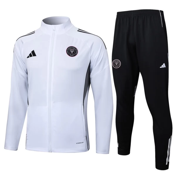 Inter Miami CF Tute Giacca da Allenamento 2025/26 - Bianco Inter Miami CF Tute Giacca da Allenamento 2025/26 - Bianco
