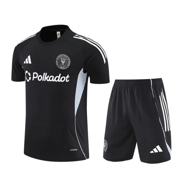 Inter Miami CF Tute Maglia da Allenamento Bambino 2025/26 - Shorts Nero Inter Miami CF Tute Maglia da Allenamento Bambino 2025/26 - Shorts Nero