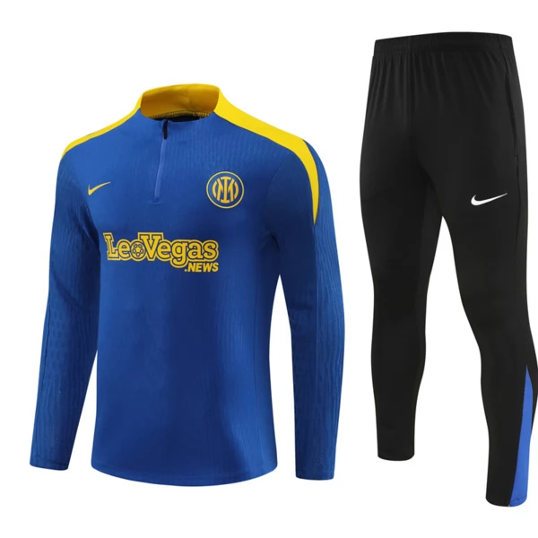Inter Milan Tute Felpe da Allenamento 2024/25 - 1-4 Zip Blu Inter Milan Tute Felpe da Allenamento 2024/25 - 1-4 Zip Blu