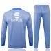 Inter Milan Tute Felpe da Allenamento 2024/25 - 1-4 Zip Blu
