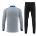 Inter Milan Tute Felpe da Allenamento 2024/25 - 1-4 Zip Grigio