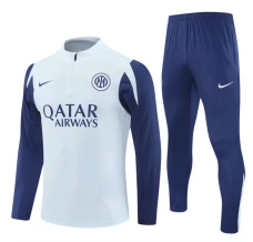 Inter Milan Tute Felpe da Allenamento 2025/26 - 1-4 Zip Grigio