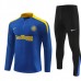 Inter Milan Tute Felpe da Allenamento Bambino 2024/25 - 1-4 Zip Blu