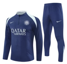 Inter Milan Tute Felpe da Allenamento Bambino 2025/26 - 1-4 Zip Blu Inter Milan Tute Felpe da Allenamento Bambino 2025/26 - 1-4 Zip Blu