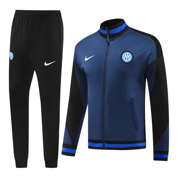 Inter Milan Tute Giacca da Allenamento 2024/25 - Blu Inter Milan Tute Giacca da Allenamento 2024/25 - Blu