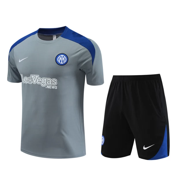 Inter Milan Tute Maglia da Allenamento 2024/25 - Grigio Inter Milan Tute Maglia da Allenamento 2024/25 - Grigio