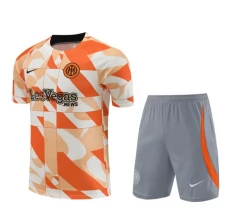 Inter Milan Tute Maglia da Allenamento Bambino 2024/25 - Shorts Arancione