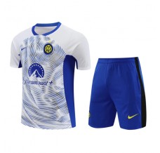 Inter Milan Tute Maglia da Allenamento Bambino 2024/25 - Shorts Bianco
