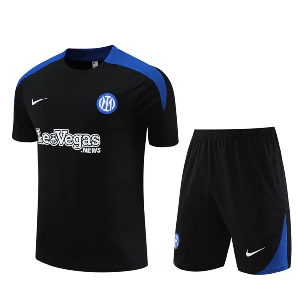 Inter Milan Tute Maglia da Allenamento Bambino 2024/25 - Shorts Nero Inter Milan Tute Maglia da Allenamento Bambino 2024/25 - Shorts Nero
