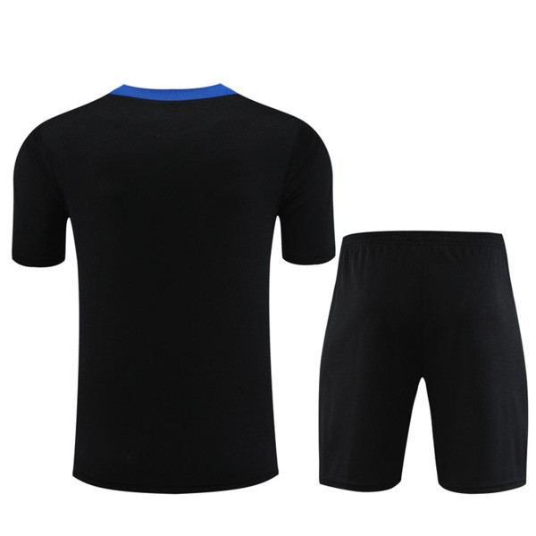 Inter Milan Tute Maglia da Allenamento Bambino 2024 25 Shorts Nero