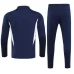 Italia Tute Felpe da Allenamento 2023/24 - 1-4 Zip Navy