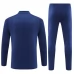 Italia Tute Felpe da Allenamento 2024/25 - 1-4 Zip Blu