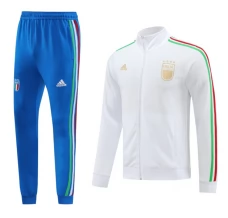 Italia Tute Giacca da Allenamento 2024/25 - Blu Bianco