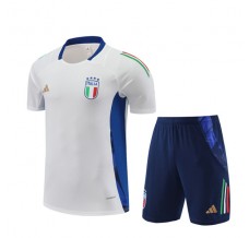 Italia Tute Maglia da Allenamento Bambino 2024/25 - Shorts Bianco