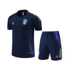 Italia Tute Maglia da Allenamento Bambino 2024/25 - Shorts Blu