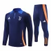 Juventus FC Tute Felpe da Allenamento Bambino 2024/25 - 1-4 Zip Blu