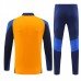 Juventus FC Tute Felpe da Allenamento Bambino 2024/25 - 1-4 Zip Blu Arancione