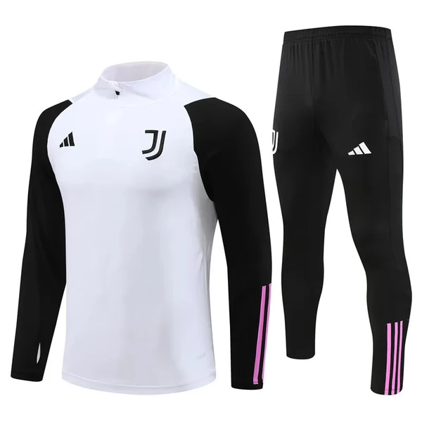 Juventus Tute Felpe da Allenamento 2023/24 - 1-4 Zip Bianco Nero Juventus Tute Felpe da Allenamento 2023/24 - 1-4 Zip Bianco Nero