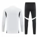 Liverpool FC Tuta Felpa da Allenamento 2025/26 - 1-4 Zip Bianco