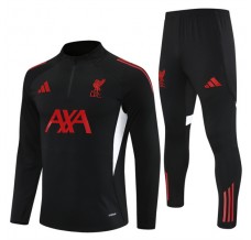 Liverpool FC Tuta Felpa da Allenamento 2025/26 - 1-4 Zip Nero