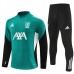 Liverpool FC Tuta Felpa da Allenamento 2025/26 - 1-4 Zip Verde