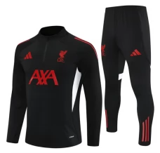 Liverpool FC Tuta Felpa da Allenamento Bambino 2025/26 - 1-4 Zip Nero