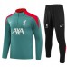 Liverpool FC Tute Felpe da Allenamento 2024/25 - 1-4 Zip Verde