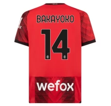 Maglia AC Milan Bakayoko 14 Divisa Prima 2023/24 Maglia AC Milan Bakayoko 14 Divisa Prima 2023/24