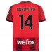 Maglia AC Milan Bakayoko 14 Divisa Prima 2023/24