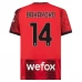 Maglia AC Milan Bakayoko 14 Divisa Prima 2023/24 Maglia AC Milan Bakayoko 14 Divisa Prima 2023/24