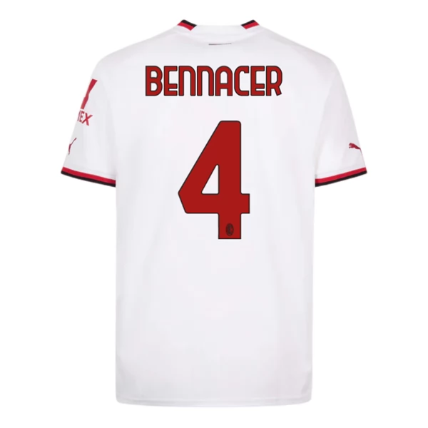 Maglia AC Milan Bennacer 4 Divisa Trasferta 2022/23 Maglia AC Milan Bennacer 4 Divisa Trasferta 2022/23