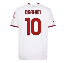 Maglia AC Milan Brahim 10 Divisa Trasferta 2022/23 Maglia AC Milan Brahim 10 Divisa Trasferta 2022/23