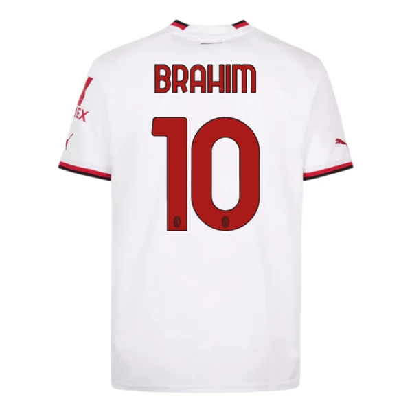 Maglia AC Milan Brahim 10 Divisa Trasferta 2022/23 Maglia AC Milan Brahim 10 Divisa Trasferta 2022/23