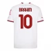 Maglia AC Milan Brahim 10 Divisa Trasferta 2022/23 Maglia AC Milan Brahim 10 Divisa Trasferta 2022/23