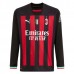 Maglia AC Milan R. Leao 17 Divisa Prima 2022/23 Manica Lunga