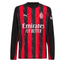 Maglia AC Milan Divisa Prima 2025/26 Manica Lunga Maglia AC Milan Divisa Prima 2025/26 Manica Lunga