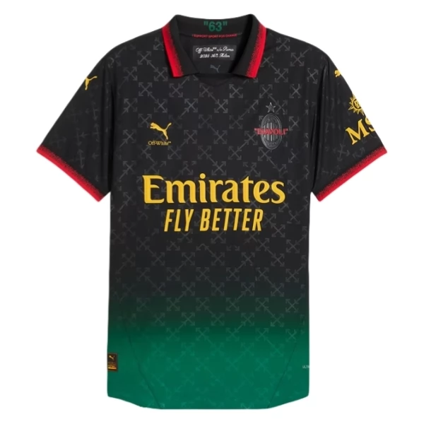 Maglia AC Milan Divisa Prima Off-White 2025/26 Maglia AC Milan Divisa Prima Off-White 2025/26